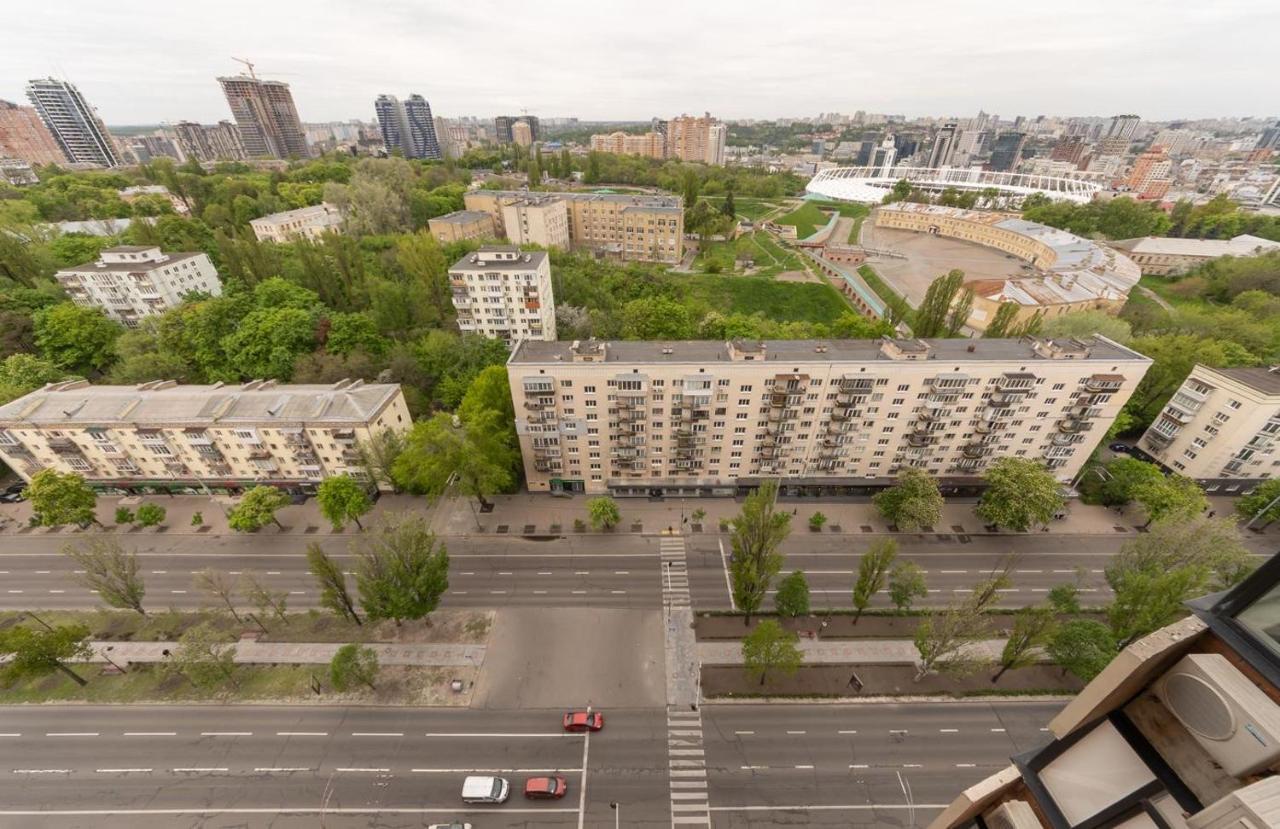 Апартаменти Люкс Класу В Новому Будинку В Центрі Kiev Exterior foto
